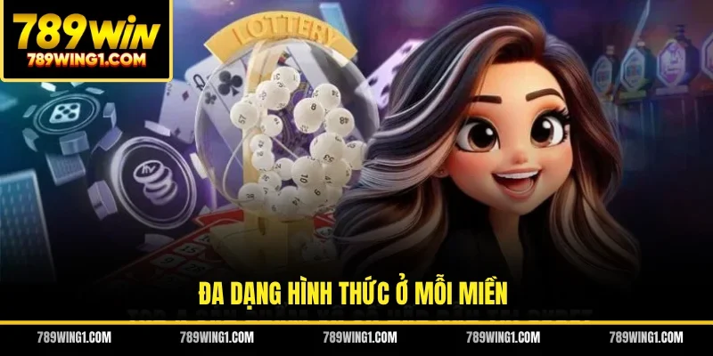 Đa dạng hình thức ở mỗi miền